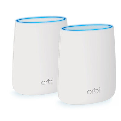Orbi Tri-band Mesh WiFi System, 2.2Gbps, Router + 1 Satellite (RBK22)